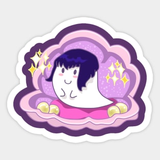 Ghost In The Shelly Sticker